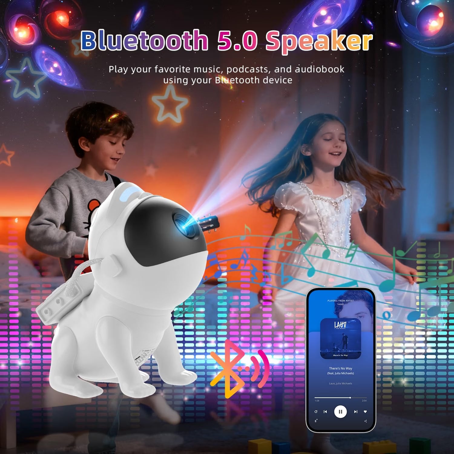 Galaxy Projector Pro with 13 HD Galaxy Discs