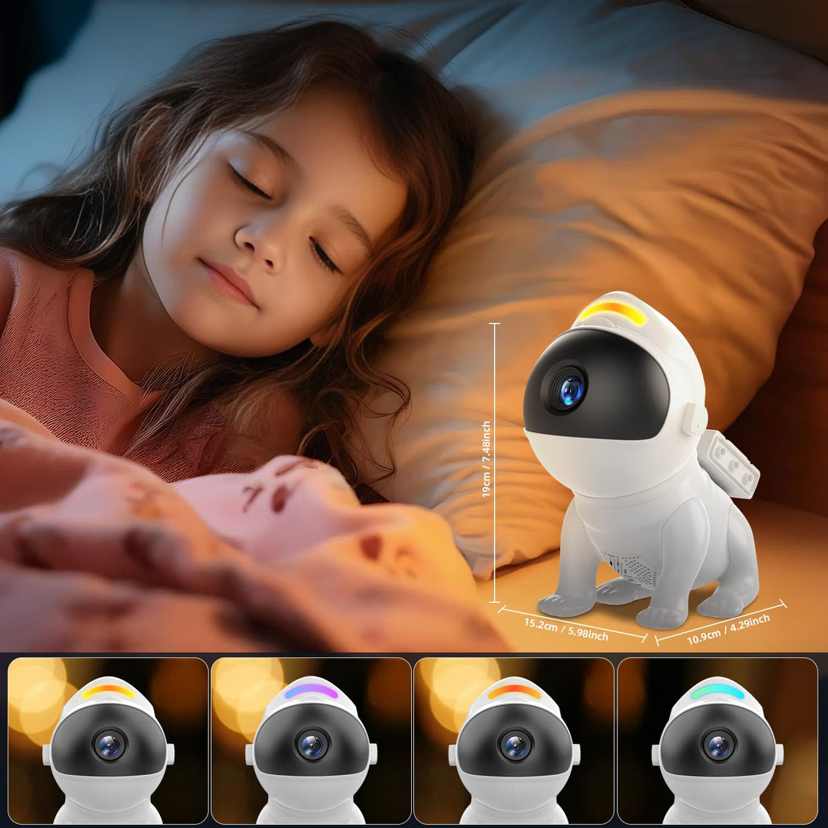 Galaxy Projector Pro with 13 HD Galaxy Discs